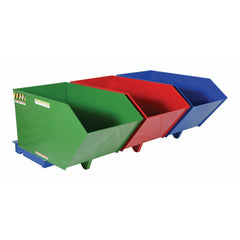 Vestil Steel Triple Bin Recycling Hopper 2000 Lb. Capacity-ENVIR-BIN