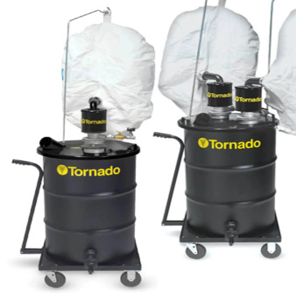 Tornado Jumbo Air Series Dual Air Industrial Vacuum - Machine Horizon