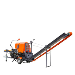 Firewood Log Splitter Processor Conveyor, 15" x 23" Log Capacity, 14 HP Kohler Engine, 18" STIHL Chainsaw, TMG-GLS20