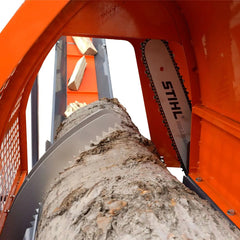 Firewood Log Splitter Processor Conveyor, 15" x 23" Log Capacity, 14 HP Kohler Engine, 18" STIHL Chainsaw, TMG-GLS20