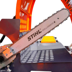 Firewood Log Splitter Processor Conveyor, 15" x 23" Log Capacity, 14 HP Kohler Engine, 18" STIHL Chainsaw, TMG-GLS20