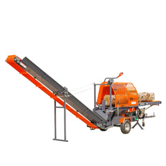 Firewood Log Splitter Processor Conveyor, 15" x 23" Log Capacity, 14 HP Kohler Engine, 18" STIHL Chainsaw, TMG-GLS20