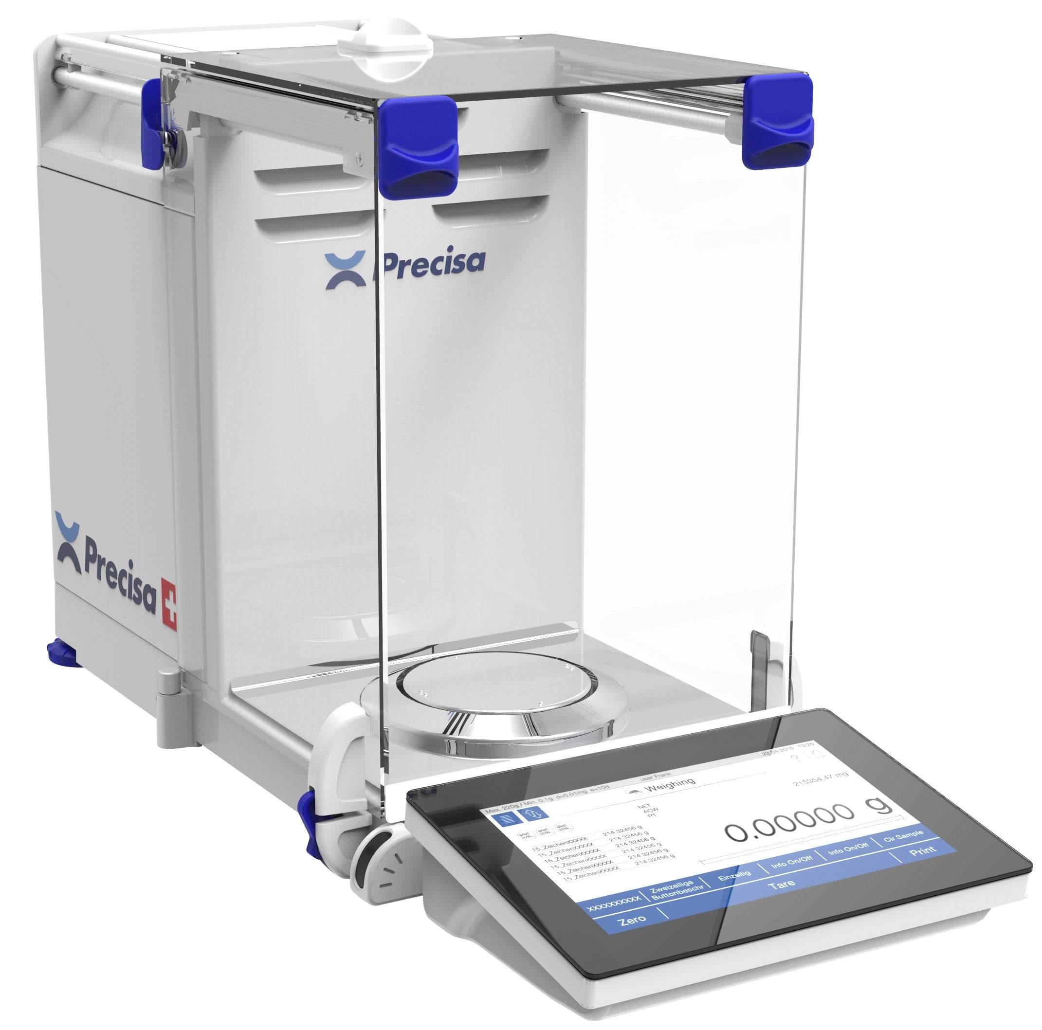 Intelligent Weighing HM-225 SM-DR Precisa Semi-Micro Balance, 225 g Capacity, 0.00001 g Readability - Machine Horizon Intelligent Weighing HM-225 SM-DR Precisa Semi-Micro Balance, 225 g Capacity, 0.00001 g Readability - Machine Horizon