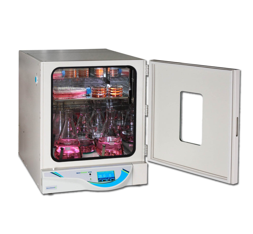 Benchmark Scientific H3020 Incu-Shaker 20L Stackable Shaking Incubator with Non-Slip Rubber Mat, 115V - Machine Horizon