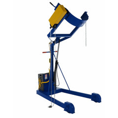 Vestil Portable Hydraulic Drum Carrier/Rotator/Booms-HDC-305-72-DC