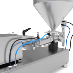 Jores Technologies High Viscosity Tabletop Paste Piston Filler - 316 SS – 50ml