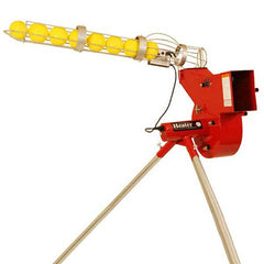 Heater Combo Baseball and Softball Pitching Machine with Auto Ball Feeder - Machine Horizon
