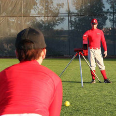 Heater Real Ball Combo Baseball and Softball Pitching Machine - Machine Horizon