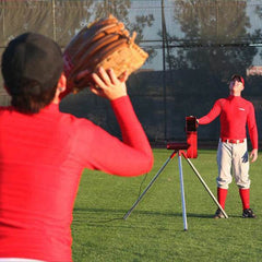 Heater Real Ball Combo Baseball and Softball Pitching Machine - Machine Horizon