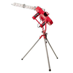 Heater Deuce Two Wheel Fastball & Curveball Baseball Pitching Machine with Automatic Ball Feeder - Machine Horizon