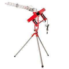 Heater Deuce Two Wheel Fastball & Curveball Baseball Pitching Machine with Automatic Ball Feeder - Machine Horizon