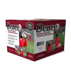 Heater Deuce Two Wheel Fastball & Curveball Baseball Pitching Machine with Automatic Ball Feeder - Machine Horizon