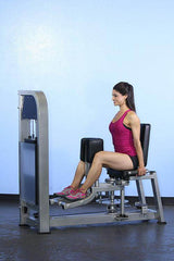 Dual Function Inner-Outer Thigh Combo - Muscle D Fitness - Seated - Adjustable - Pin Selectorized - Machine Horizon