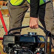 Tomahawk 5.5 HP Honda Vibratory Plate Compactor for Soil Compaction Tamper 3 Year Warranty - Machine Horizon