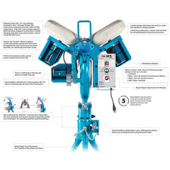 JUGS SP3 Baseball Pitching Machine - Machine Horizon