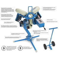 JUGS SP3 Softball Pitching Machine - Machine Horizon