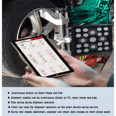 Katool KT-AV9 3D Wheel Alignment Machine with Cabinet