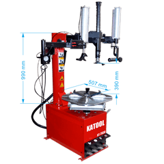 Katool KT-T830 Tire Changer w/ Bead Blaster, Max 24" Rim Clamping