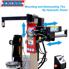 Katool KT-T900 Center Post Tire Changer with Wheel Lift