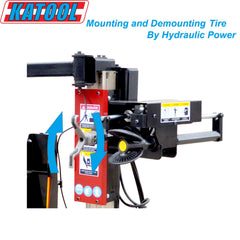 Katool KT-T900 Center Post Tire Changer with Wheel Lift
