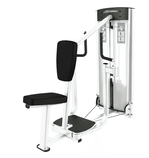 Life Fitness Optima Series Pectoral Fly / Rear Delt - NEW - Platinum - Machine Horizon Life Fitness Optima Series Pectoral Fly / Rear Delt - NEW - Platinum - Machine Horizon