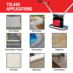 Tomahawk 440 lb Electric Paver Slab Vacuum Lifter 1200W for Hardscaping, Concrete, and Stone Placement - Machine Horizon