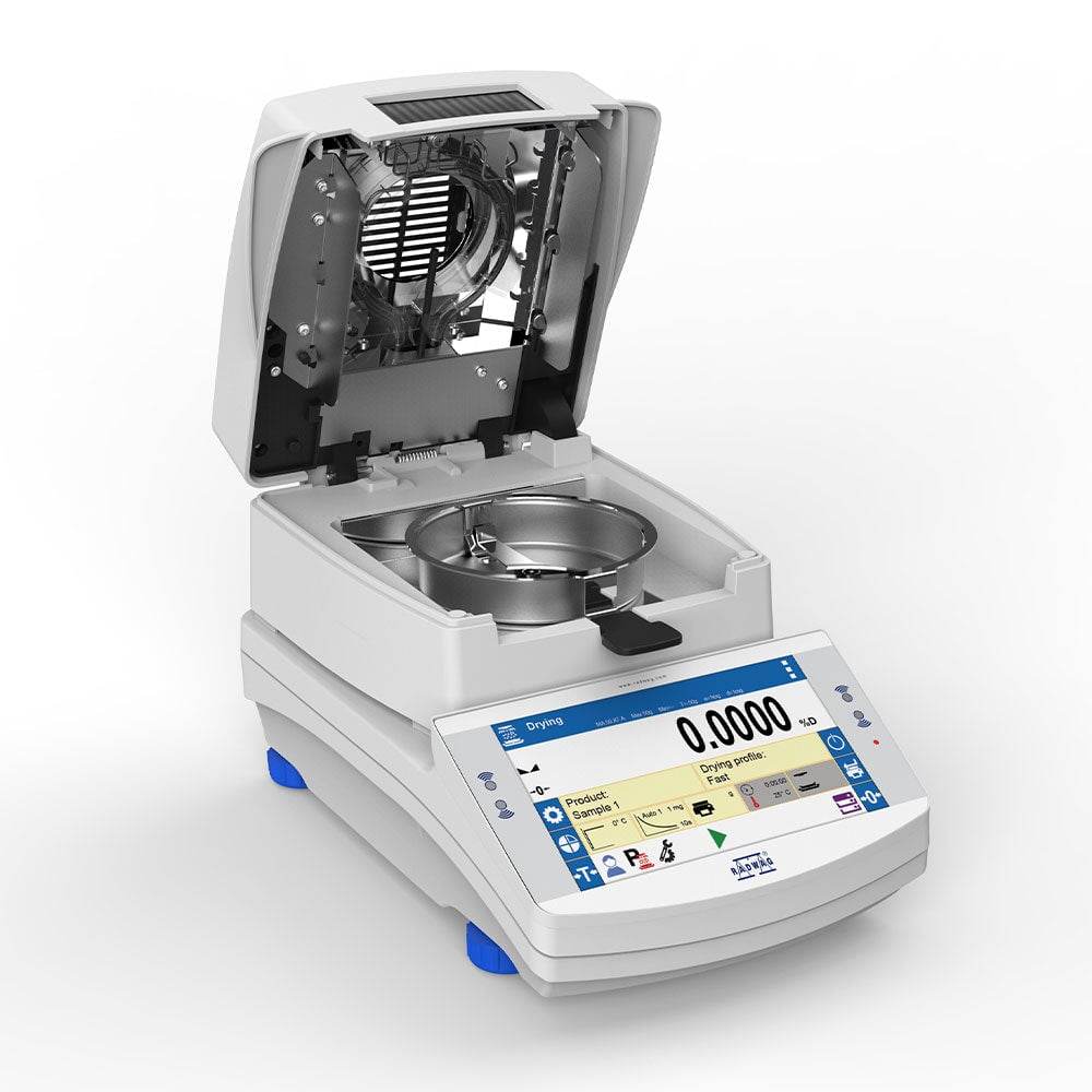 Radwag MA 200/1.X7.A Moisture Analyzer, 200 g x 0.0001 g, 0.0001 % - Machine Horizon
