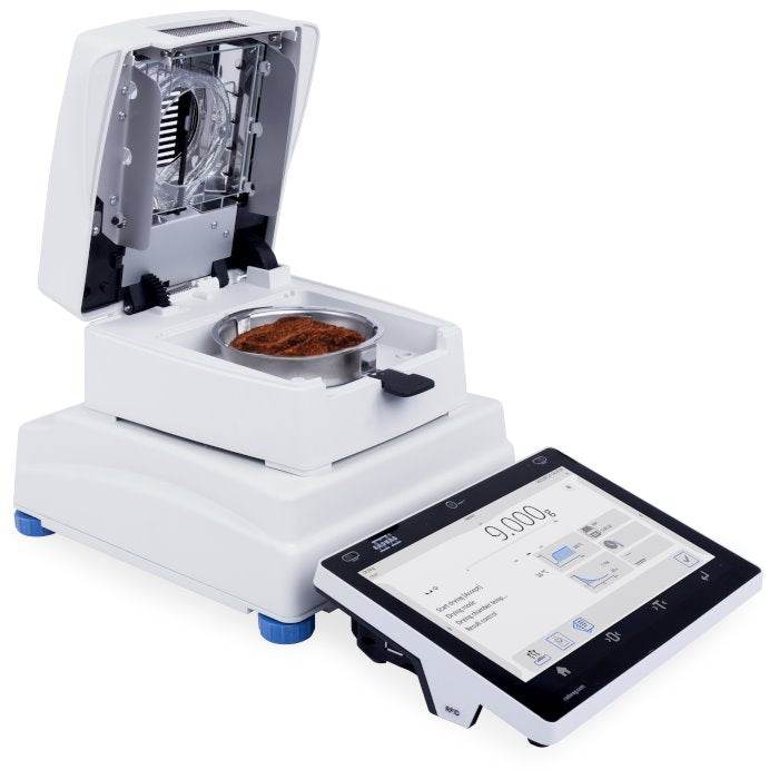 Radwag MA 50/1.5Y ELLIPSIS MA 5Y SERIES Moisture Analyzer, ø90, h= 8mm, 50 g x 0.1 mg/ 0.0001% - Machine Horizon