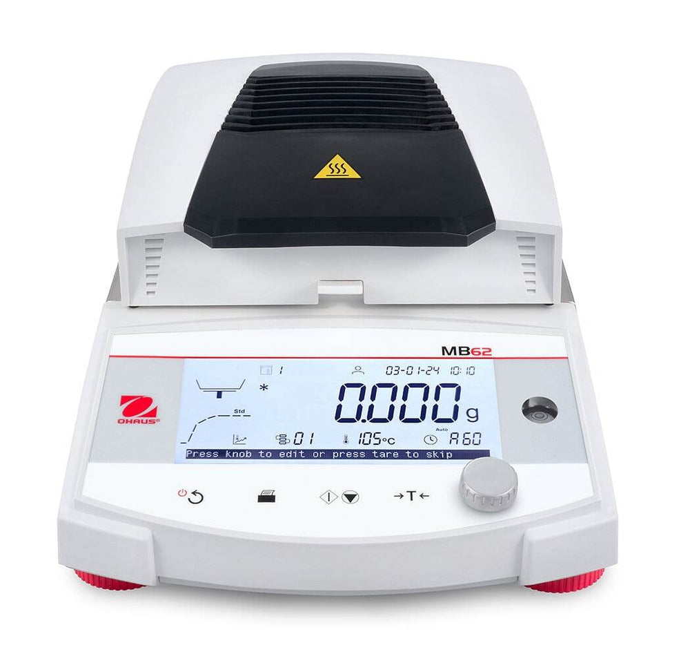 Ohaus MB62 Moisture Analyzers, 90g x 1 mg / 0.01% - Machine Horizon