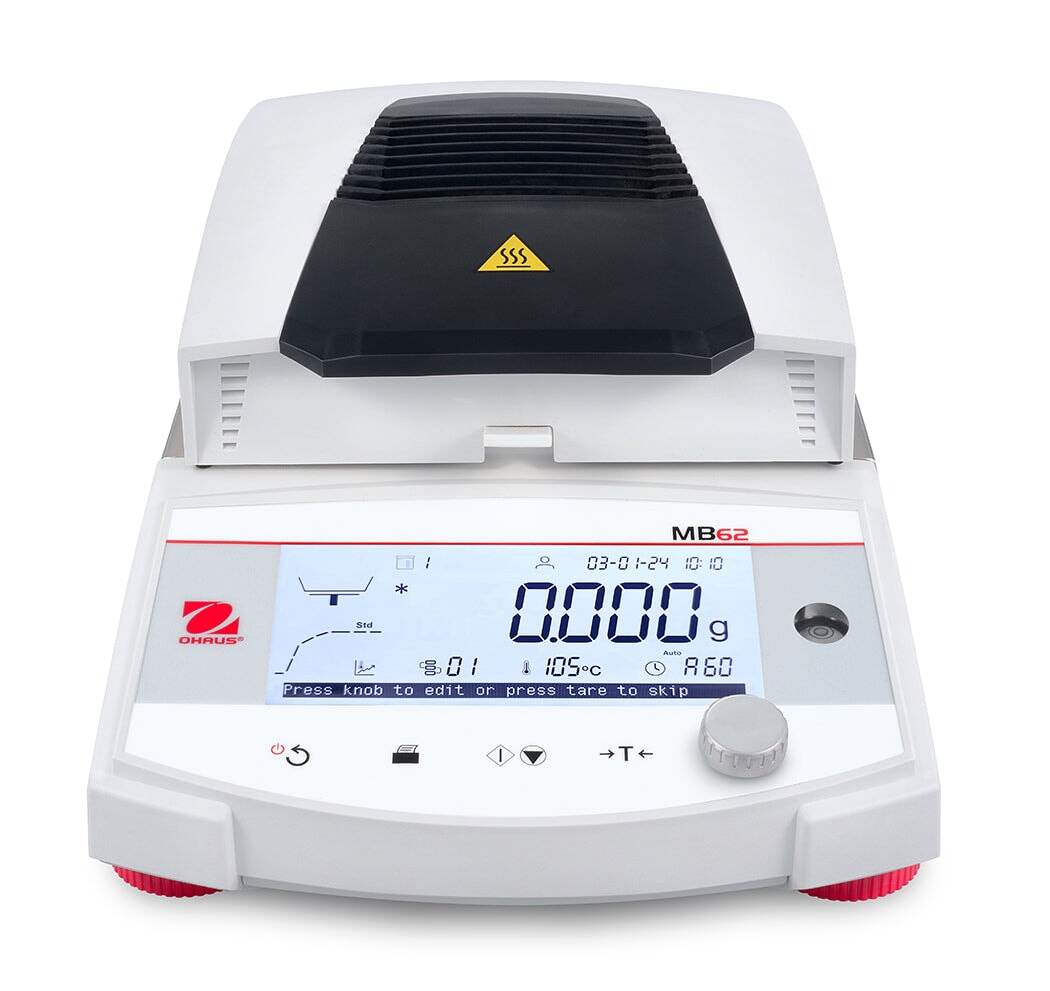 Ohaus MB62 Moisture Analyzers, 90g x 1 mg / 0.01% - Machine Horizon