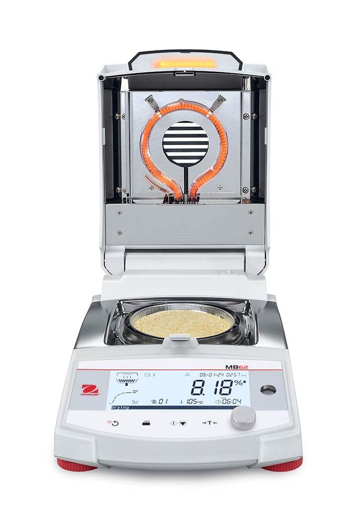 Ohaus MB62 Moisture Analyzers, 90g x 1 mg / 0.01% - Machine Horizon Ohaus MB62 Moisture Analyzers, 90g x 1 mg / 0.01% - Machine Horizon