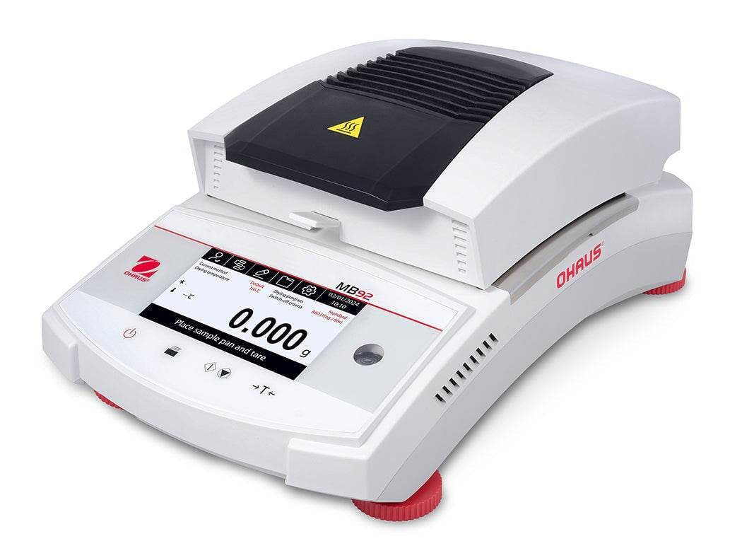 Ohaus MB92 Moisture Analyzers, 90g x 1 mg / 0.01% - Machine Horizon Ohaus MB92 Moisture Analyzers, 90g x 1 mg / 0.01% - Machine Horizon