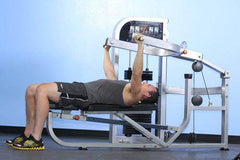 Dual Function Multi Press Combo - Muscle D Fitness - Adjustable - Multi-Position - Pin Selectorized - Chest - Shoulder - Triceps Press - Machine Horizon