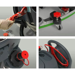 NaceCare TBL 1620/100 Battery Walk Behind Scrubber – 20", 2 Batteries - K-916859-C2B - Commercial Cleaning