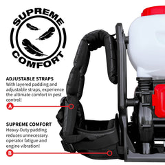 Tomahawk 4 Gal Battery Powered Backpack Mosquito Fogger Sprayer 36V for Pest Control Ticks, Fleas, Flies, and Mosquitoes - Machine Horizon