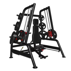 Power Leverage V2 Convergent Bench - Muscle D Fitness - Incline, Shoulder Press - Machine Horizon