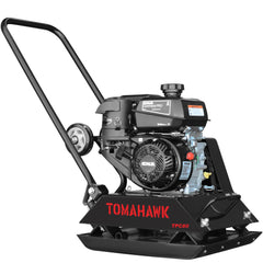 Tomahawk Vibratory Plate Compactor Tamper with Kohler Engine for Dirt Gravel Soil Compaction - Machine Horizon