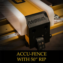 Powermatic PM2000B Table Saw - 5HP 3PH 230/460V 50" RIP w/ Accu-Fence