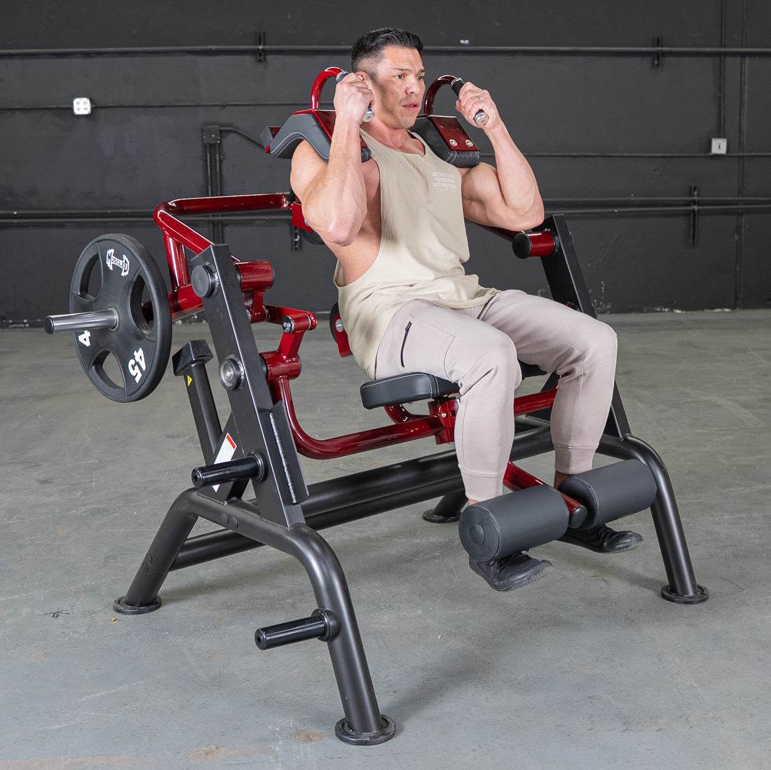 Power Leverage V2 Abdominal Crunch - Muscle D Fitness - Machine Horizon Power Leverage V2 Abdominal Crunch - Muscle D Fitness - Machine Horizon