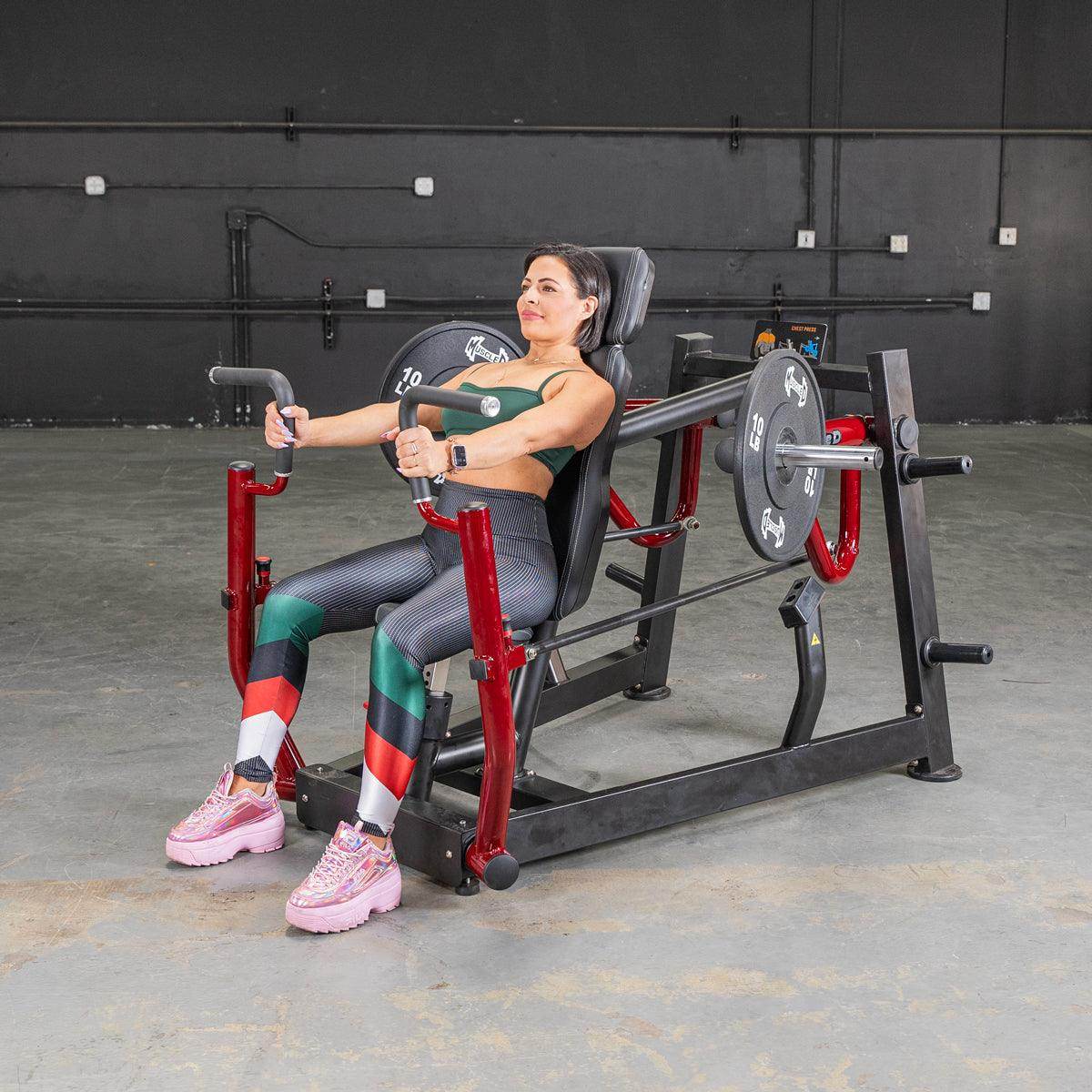 Power Leverage V2 Chest Press - Muscle D Fitness - Machine Horizon Power Leverage V2 Chest Press - Muscle D Fitness - Machine Horizon