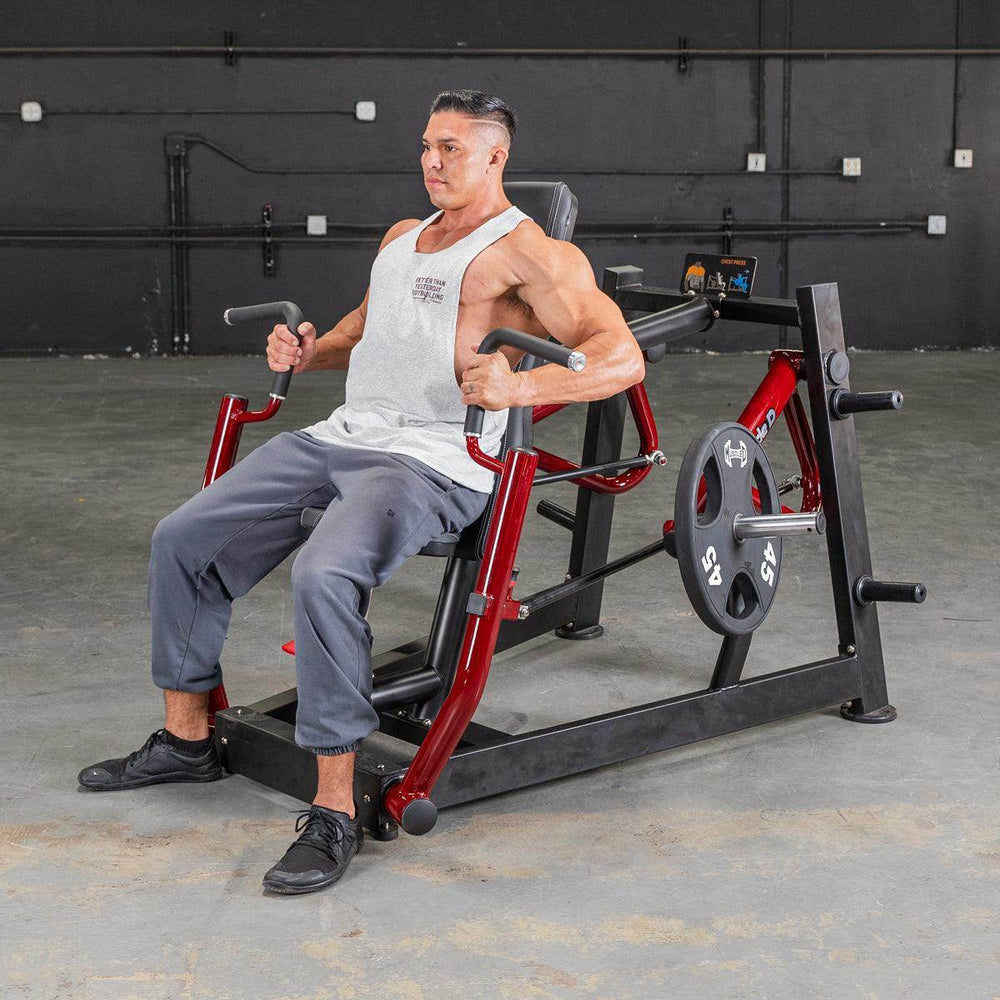 Power Leverage V2 Chest Press - Muscle D Fitness - Machine Horizon