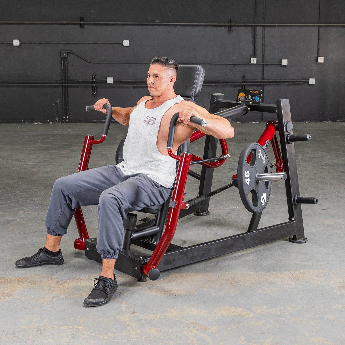 Power Leverage V2 Chest Press - Muscle D Fitness - Machine Horizon Power Leverage V2 Chest Press - Muscle D Fitness - Machine Horizon