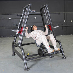 Power Leverage V2 Convergent Bench - Muscle D Fitness - Incline, Shoulder Press - Machine Horizon