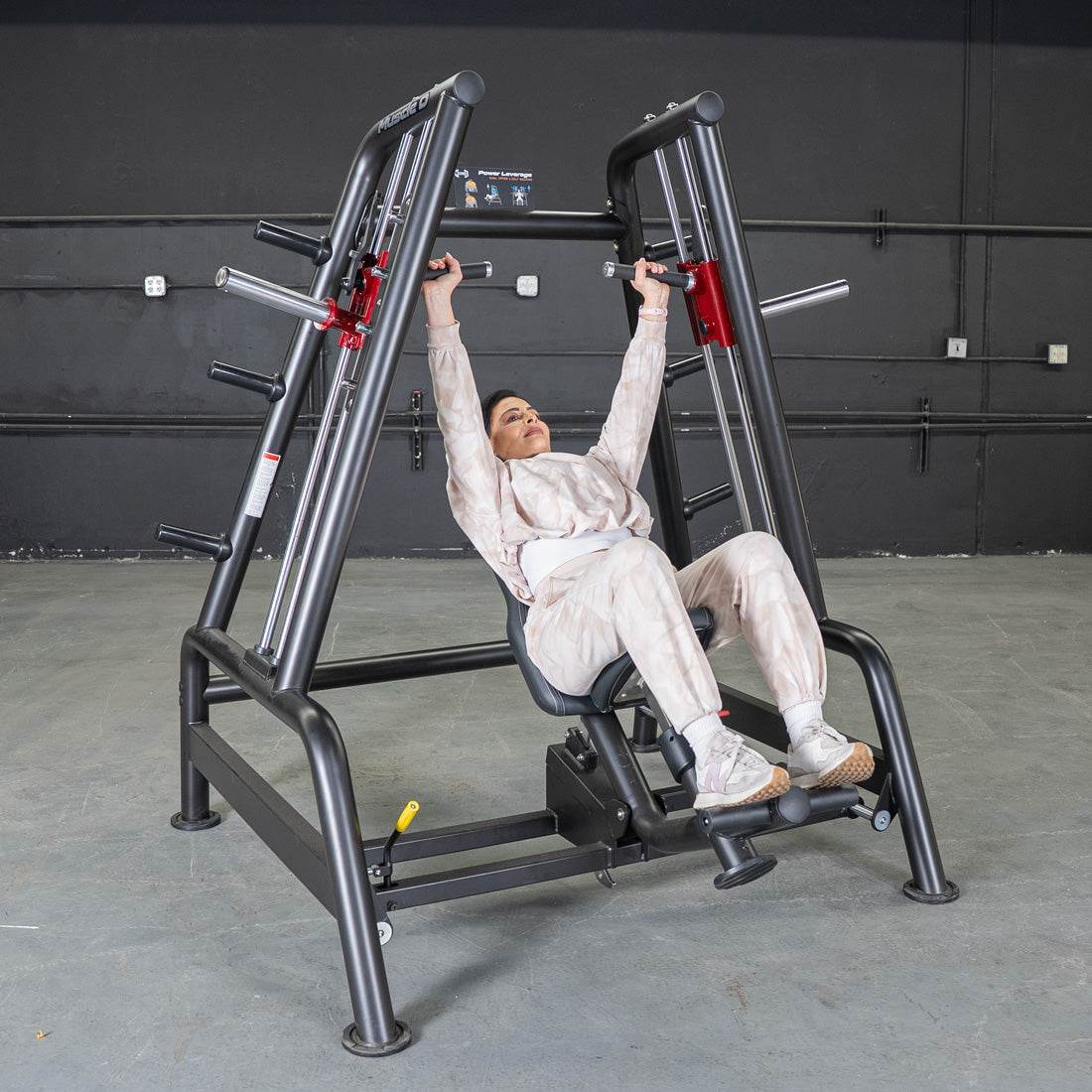 Power Leverage V2 Convergent Bench - Muscle D Fitness - Incline, Shoulder Press - Machine Horizon Power Leverage V2 Convergent Bench - Muscle D Fitness - Incline, Shoulder Press - Machine Horizon