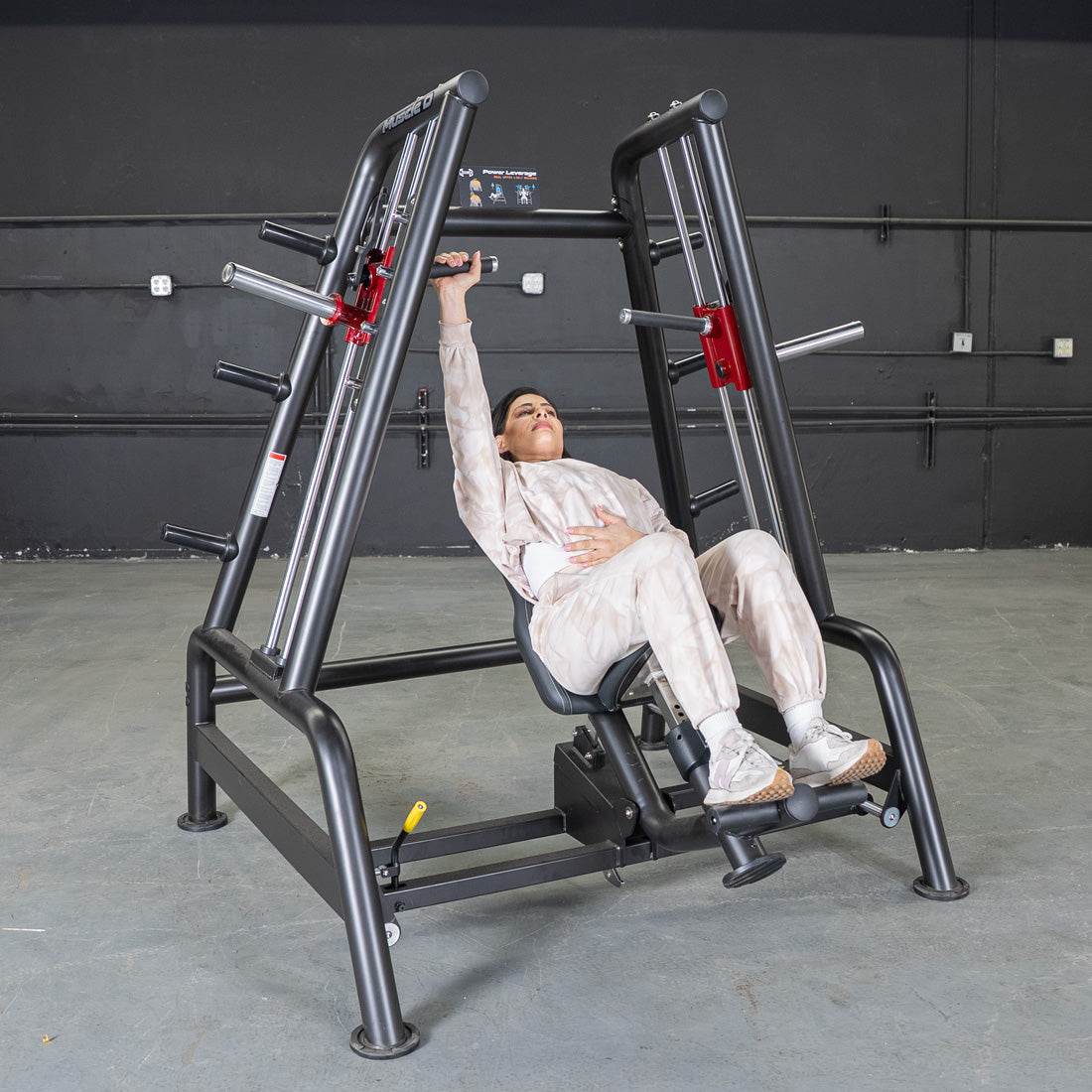 Power Leverage V2 Convergent Bench - Muscle D Fitness - Incline, Shoulder Press - Machine Horizon Power Leverage V2 Convergent Bench - Muscle D Fitness - Incline, Shoulder Press - Machine Horizon