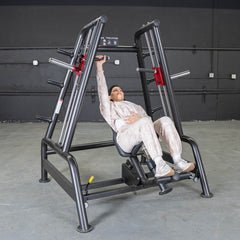Power Leverage V2 Convergent Bench - Muscle D Fitness - Incline, Shoulder Press - Machine Horizon