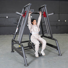 Power Leverage V2 Convergent Bench - Muscle D Fitness - Incline, Shoulder Press - Machine Horizon