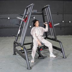 Power Leverage V2 Convergent Bench - Muscle D Fitness - Incline, Shoulder Press - Machine Horizon