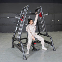 Power Leverage V2 Convergent Bench - Muscle D Fitness - Incline, Shoulder Press - Machine Horizon
