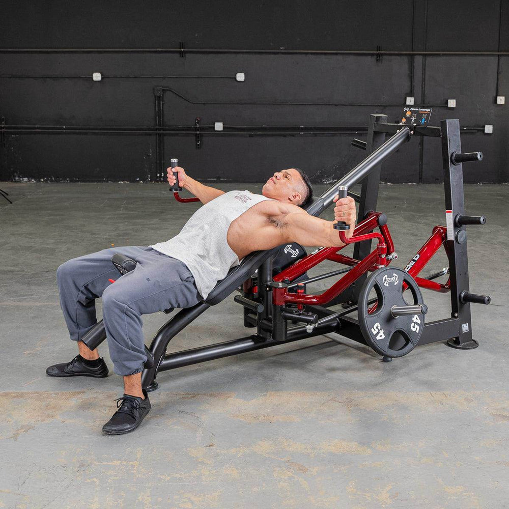 Power Leverage V2 Decline Chest Fly / Most Muscular Machine - Muscle D Fitness - Machine Horizon